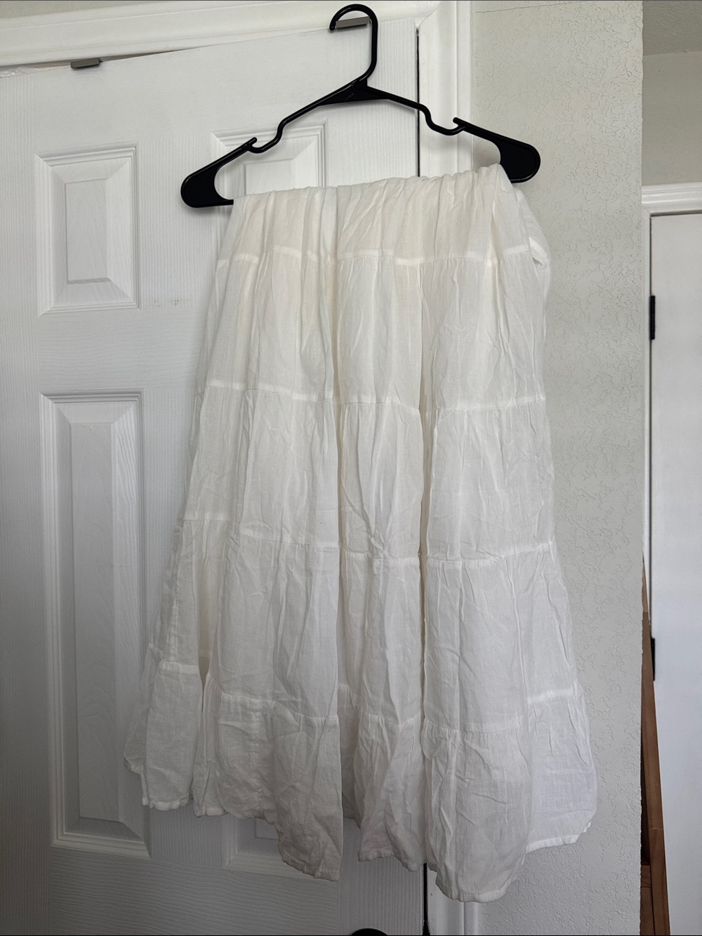 Bershka Cheesecloth Tiered Maxi Skirt